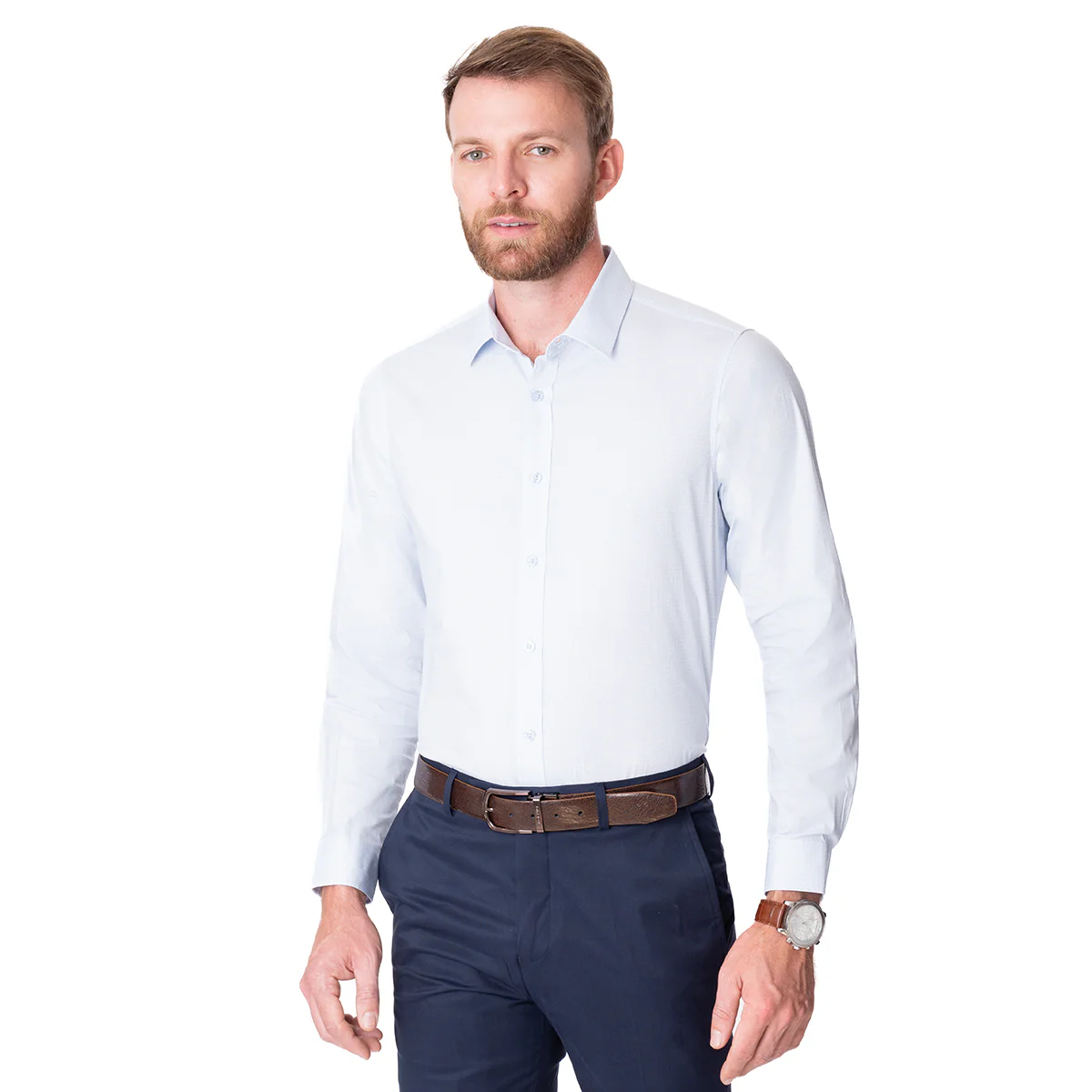 Camisa Cielo Aldo Conti Orange