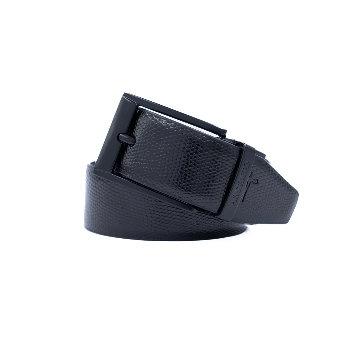 Cinturón Reversible Negro Argento