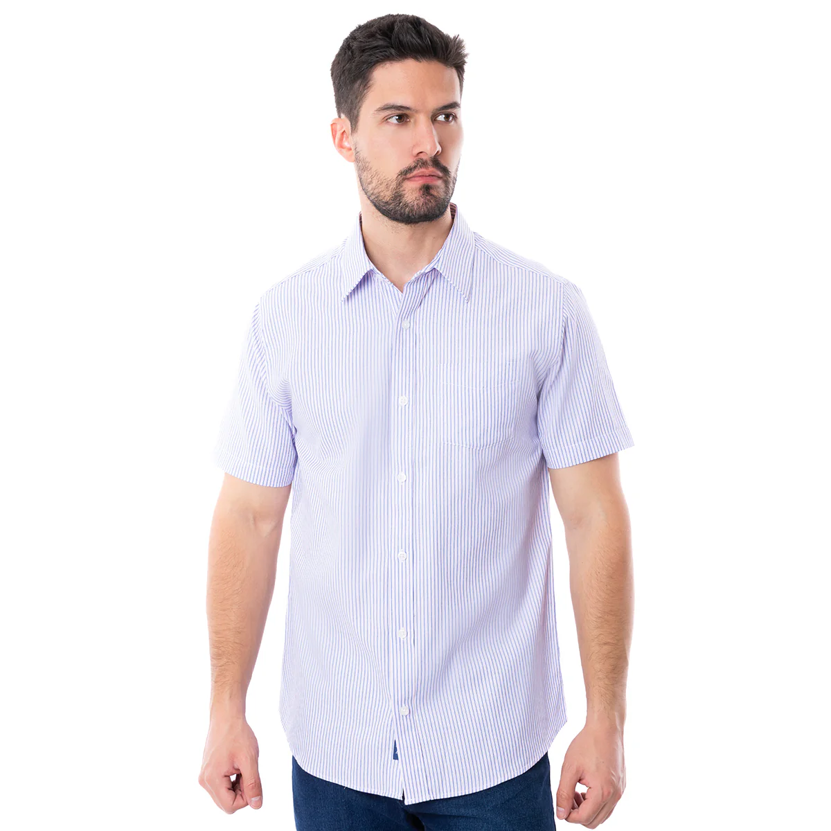 Camisa Azul Vermonti