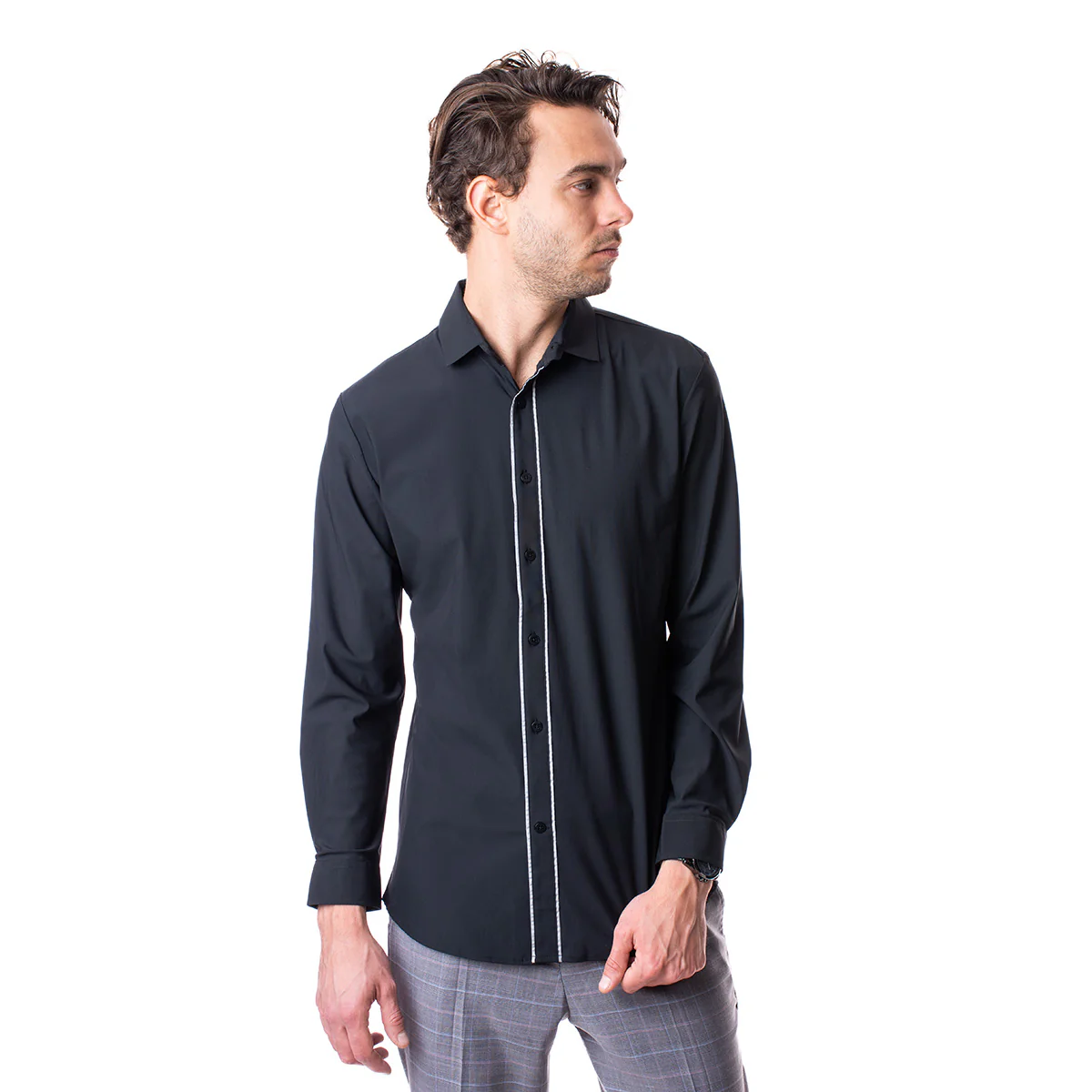 Camisa Negro Vermonti