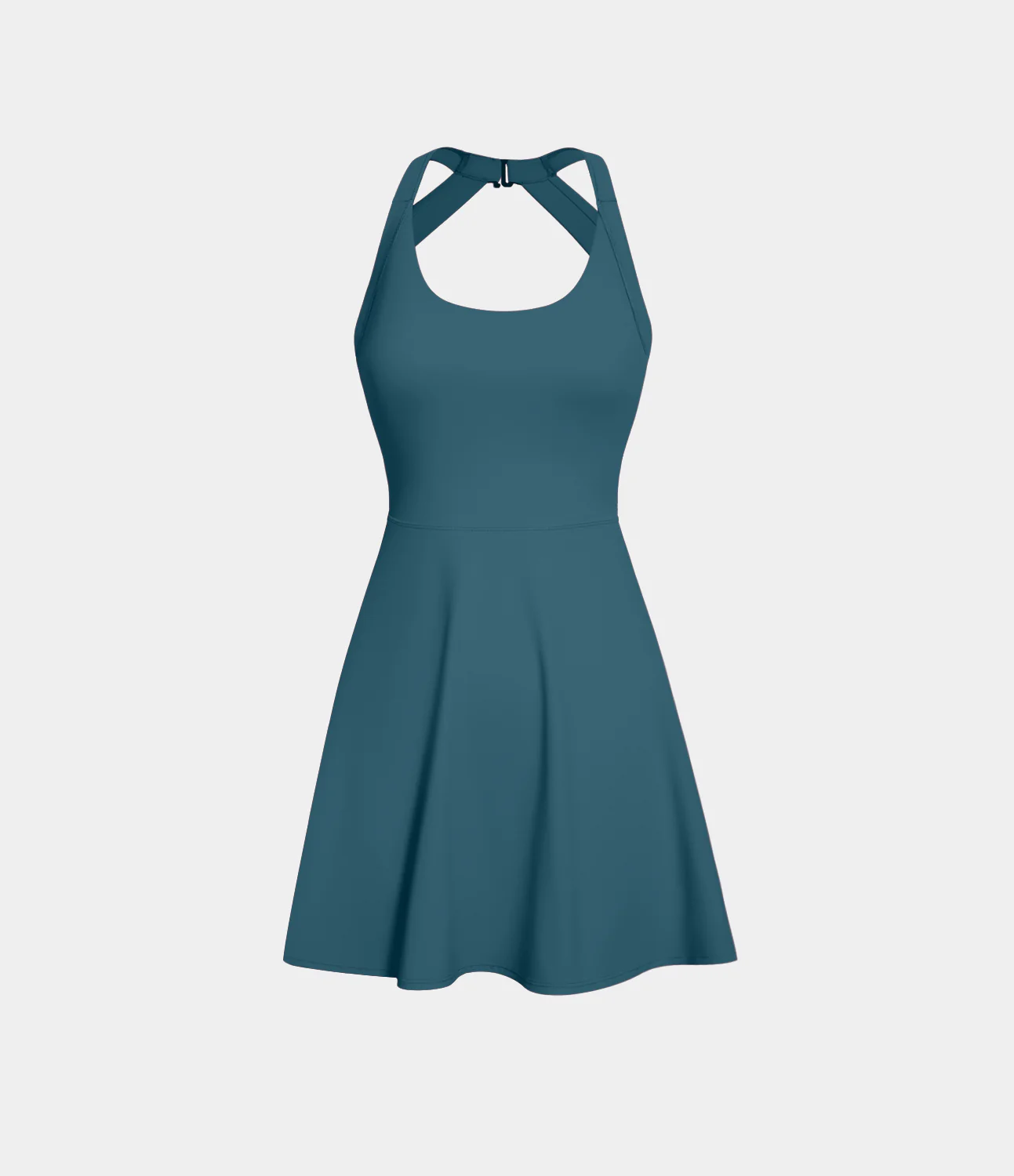 Backless Twisted Active Dress
