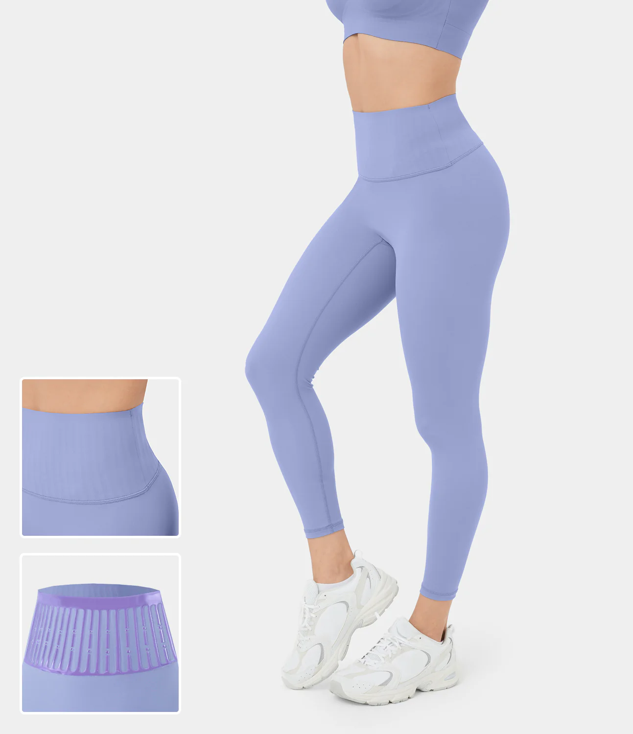 High Waisted Tummy Control Yoga Leggings