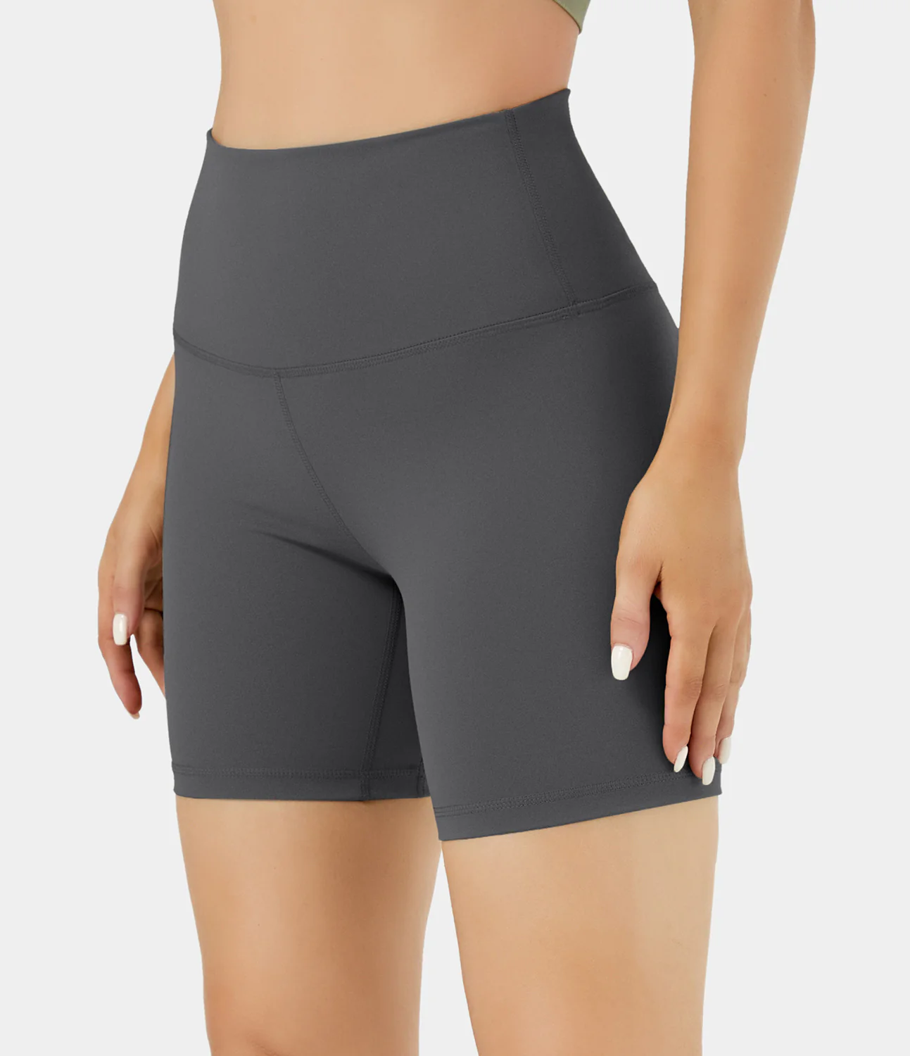 High Waisted Biker Shorts