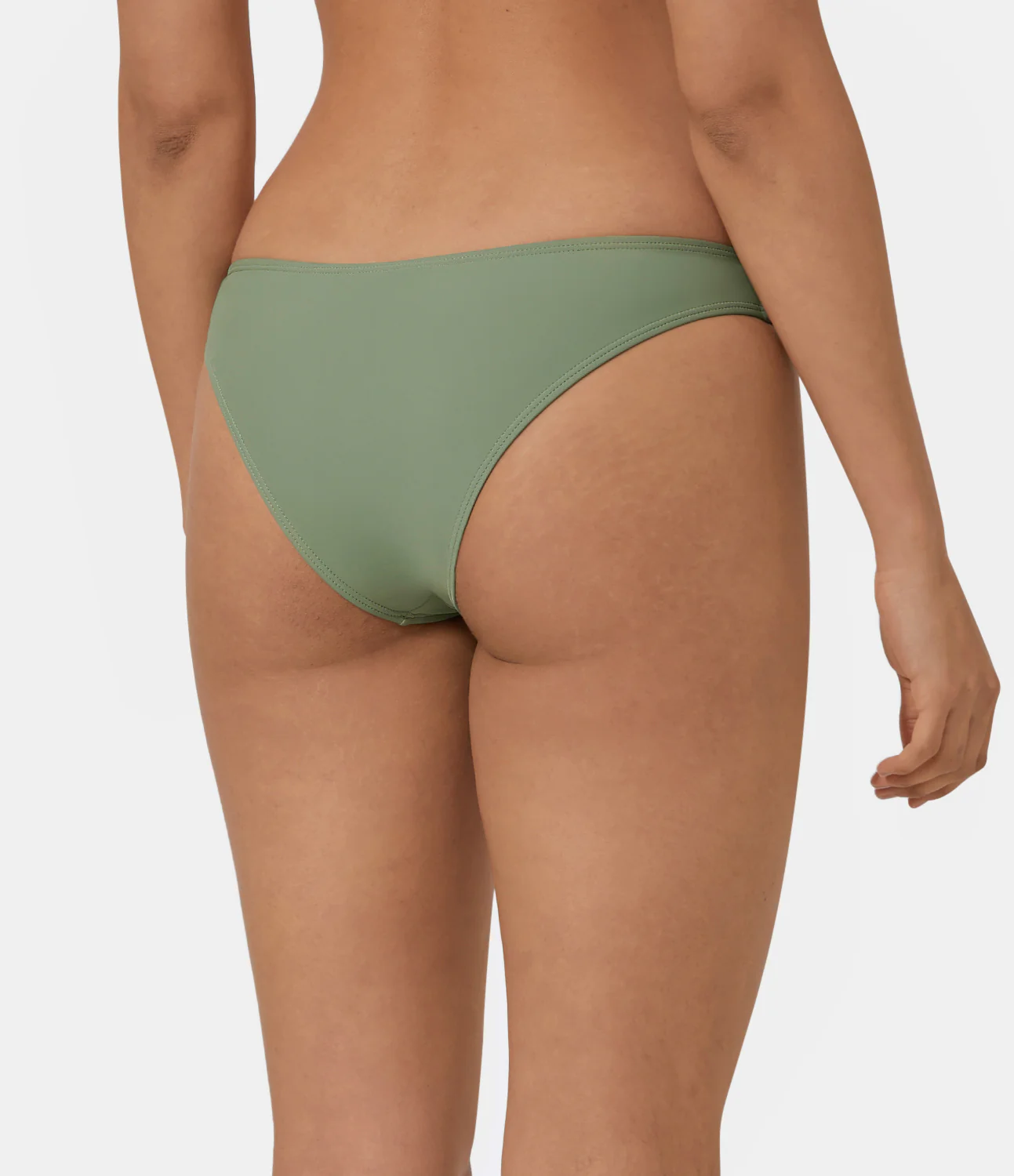 Solid Color Bikini Bottom Swimsuit