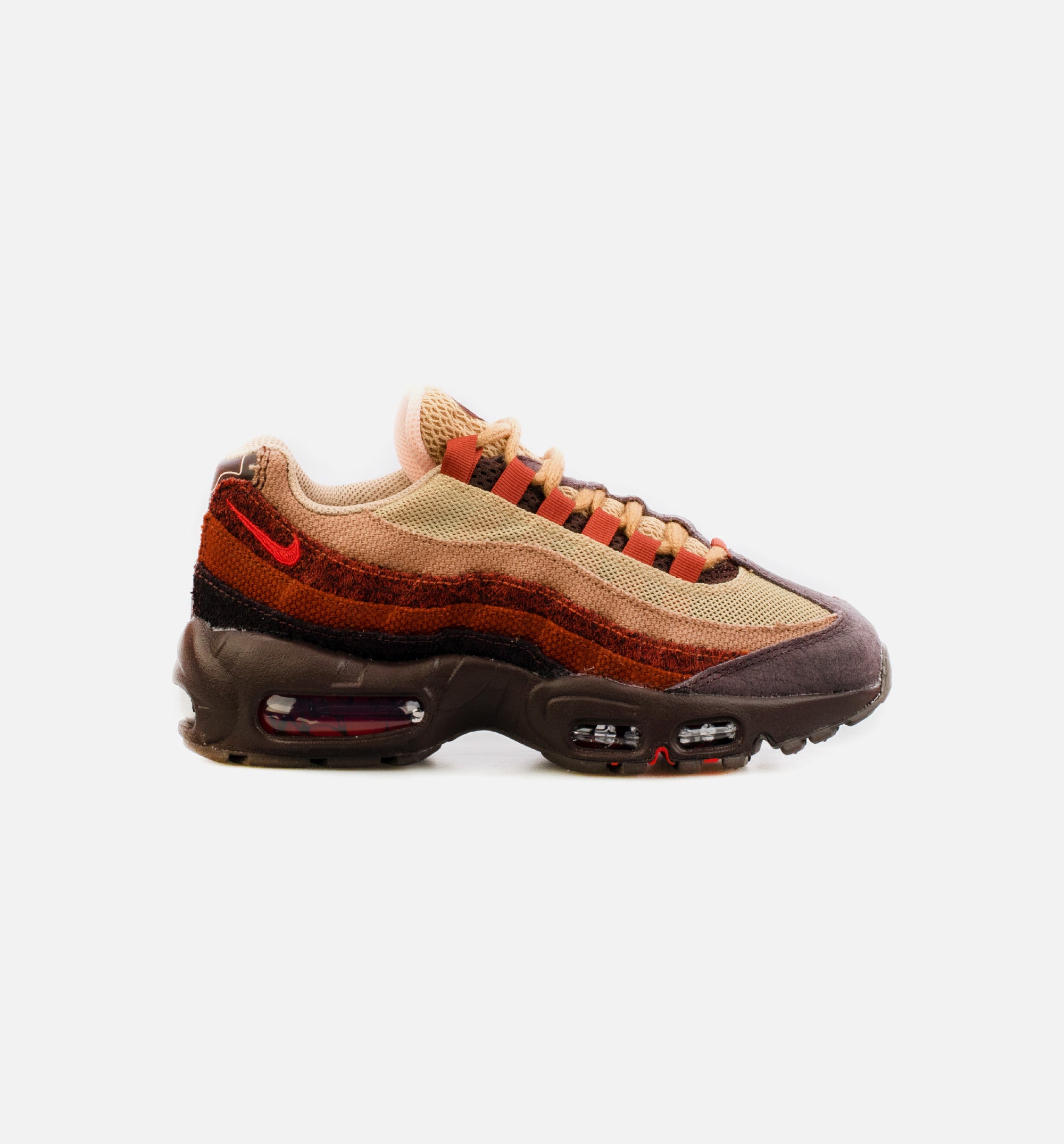 AM 95 Anatomy of Air Womens Lifestyle Shoe - Brown/Red