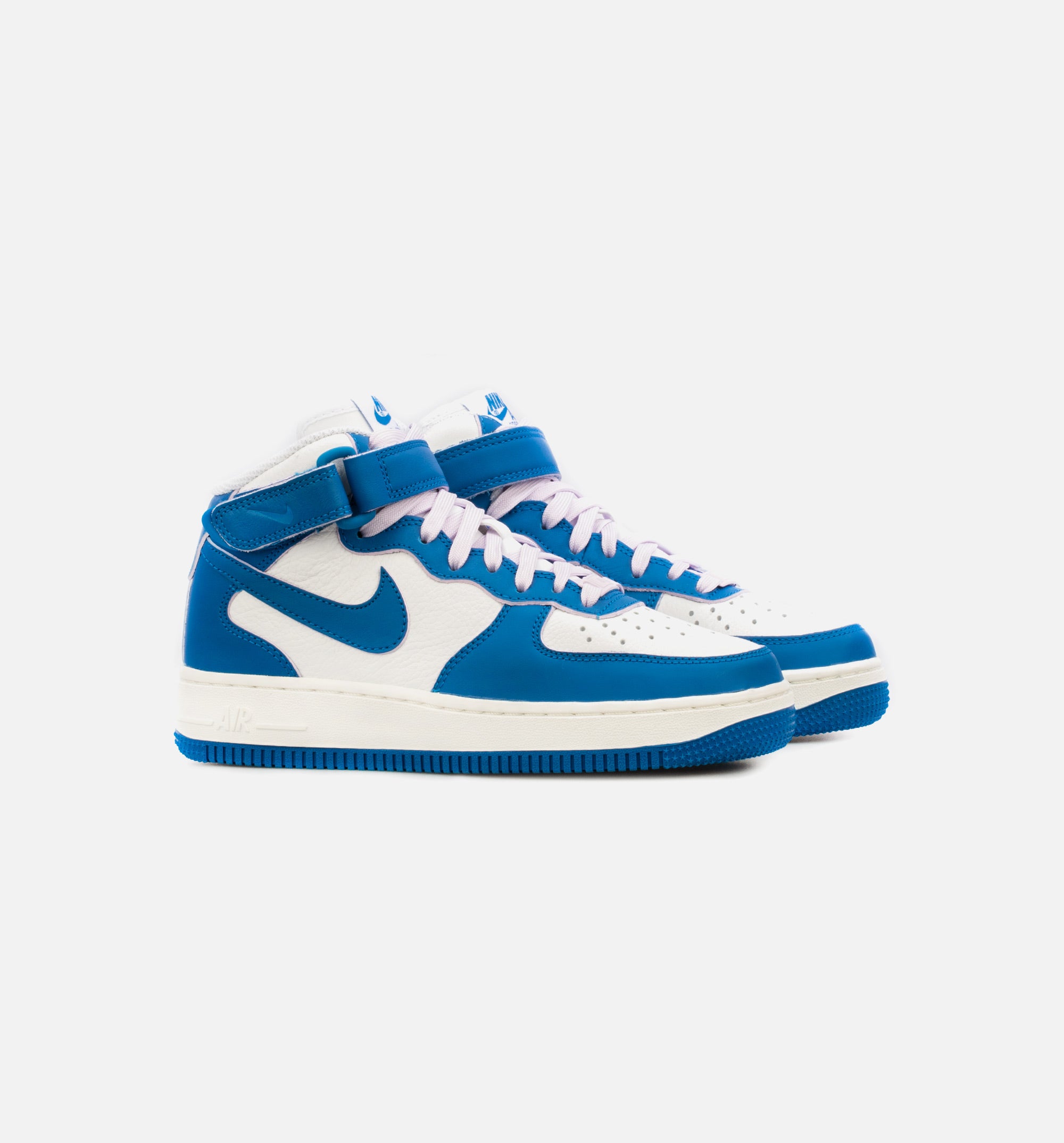 AF1 Mid Womens Lifestyle Shoe - Blue/White