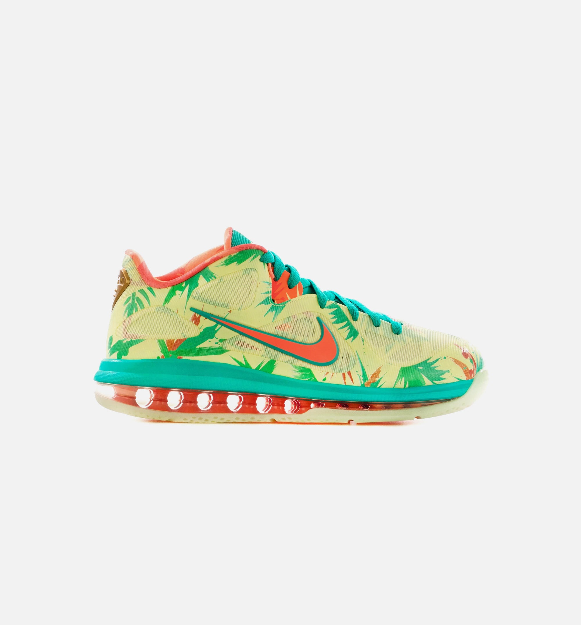Low LeBronold Palmer Mens Basketball Shoe - Green/Multi