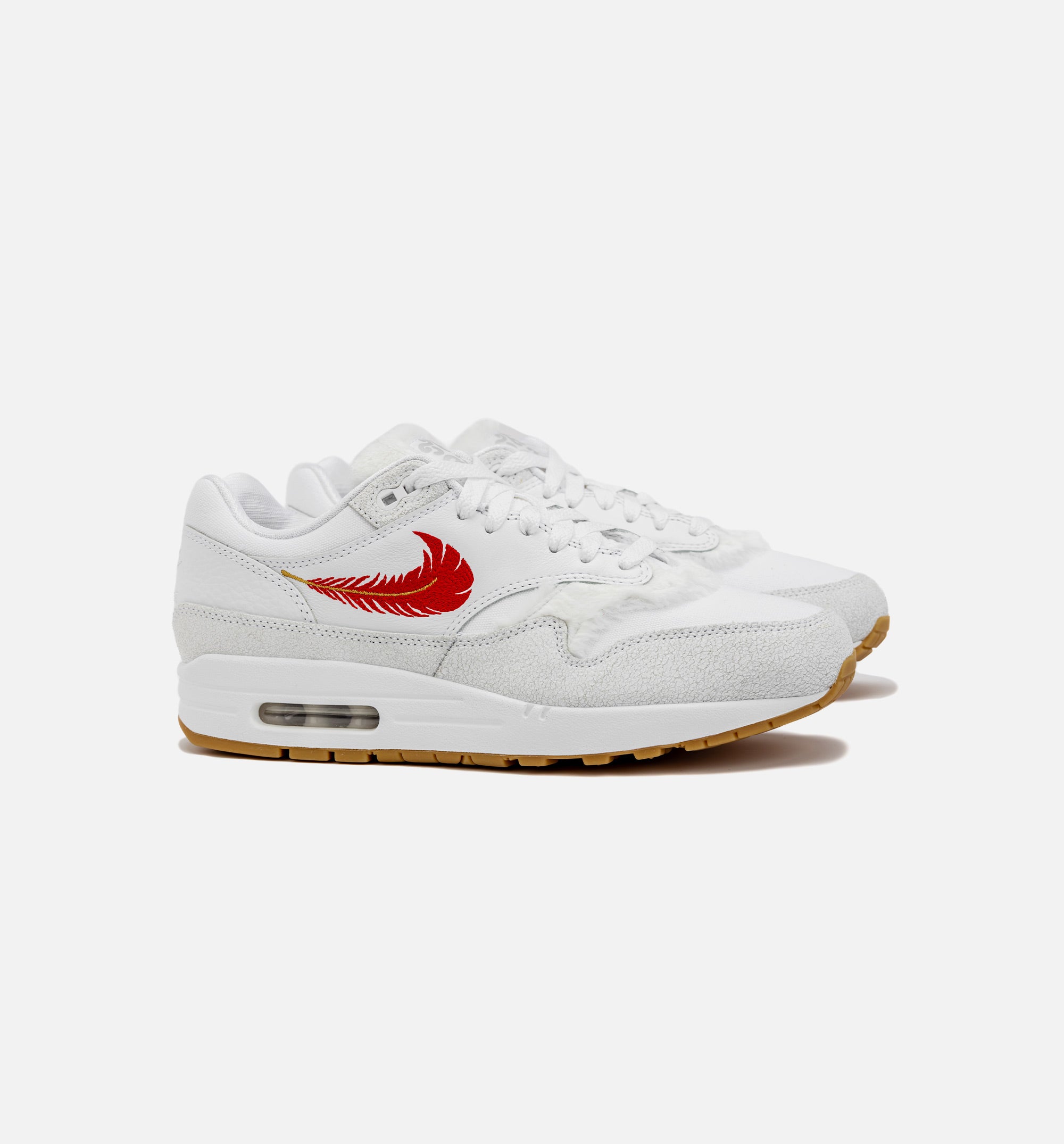 AM1 The Bay Mens Lifestyle Shoe - White/Red
