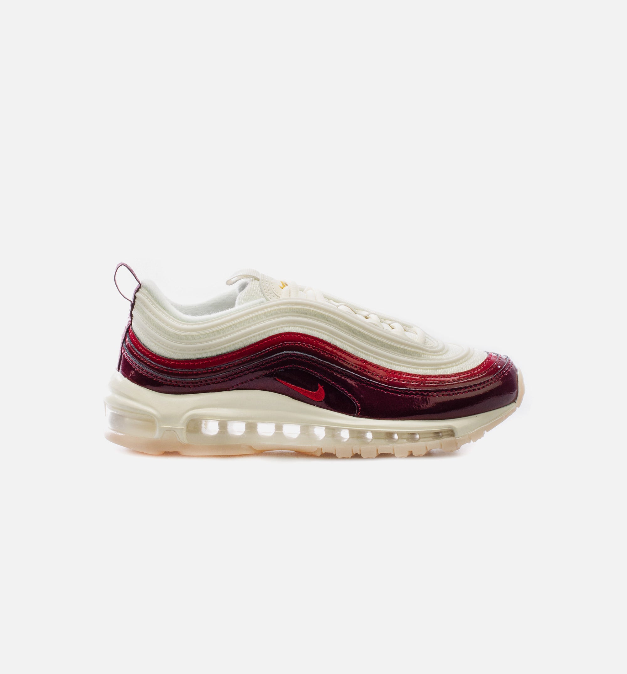 AM 97 Dark Beetroot Womens Lifestyle Shoe - White/Red