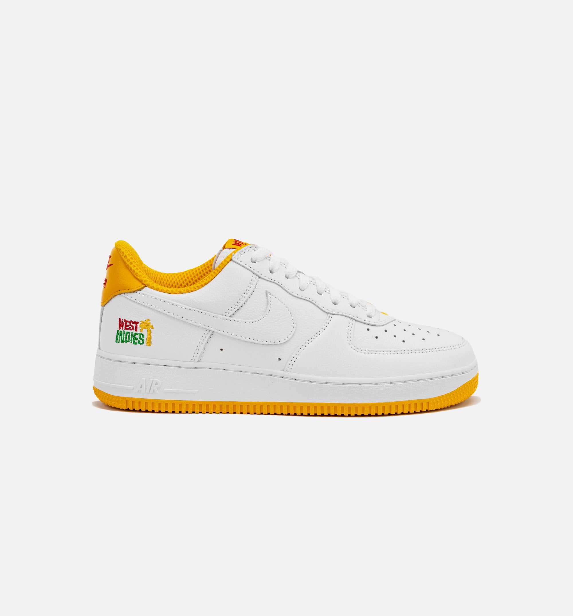 AF1 Low West Indies Mens Lifestyle Shoe - White/University Gold
