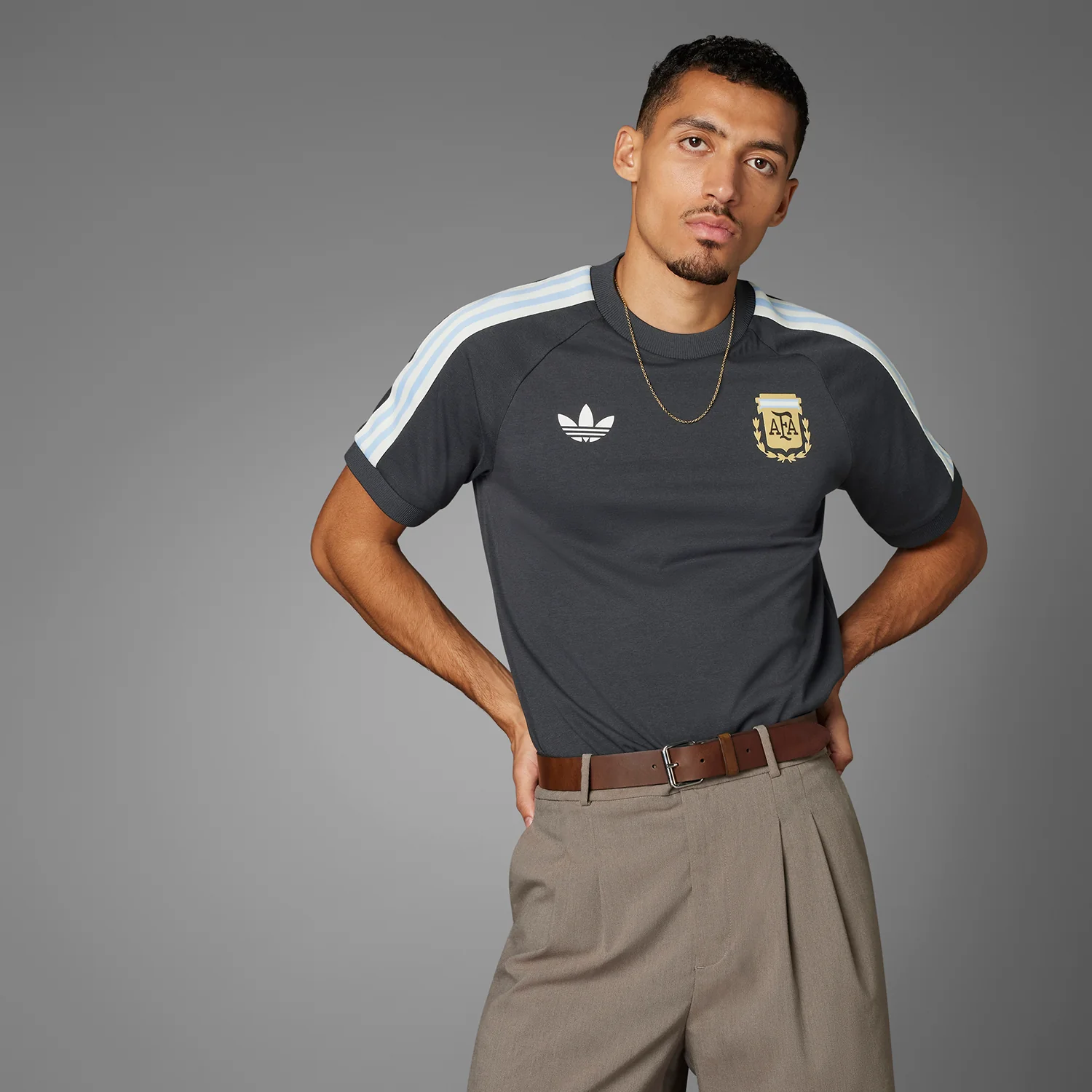 Camiseta Argentina de 3 rayas - Hombre