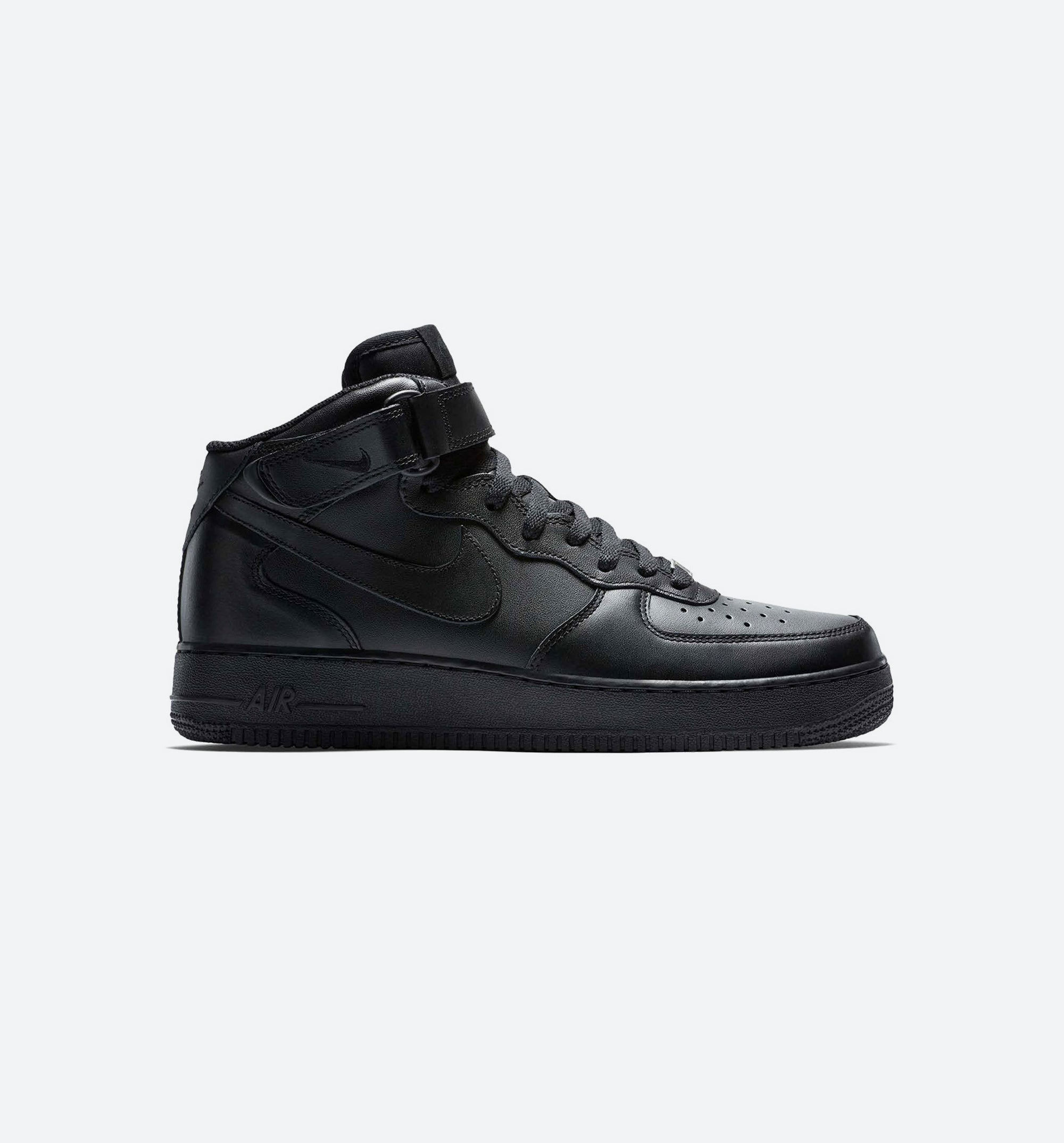 AF1 Mid Mens Lifestyle Shoe - Black