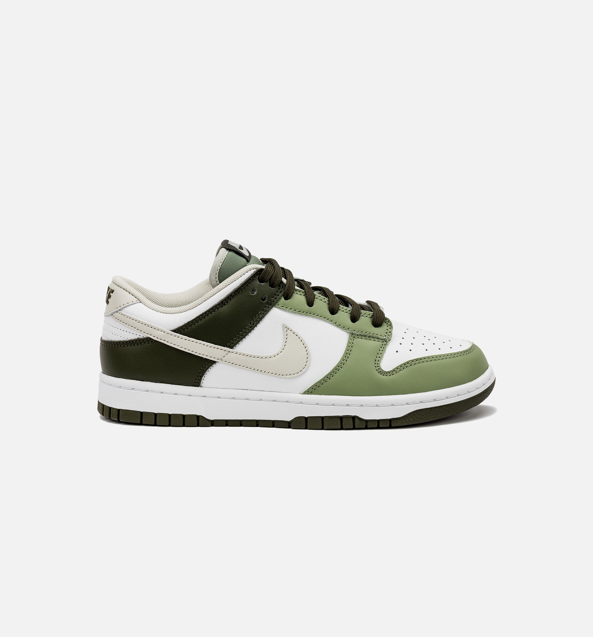 Low Oil Green Mens Lifestyle Shoe - Light Bone/Oil Green Free Shipping