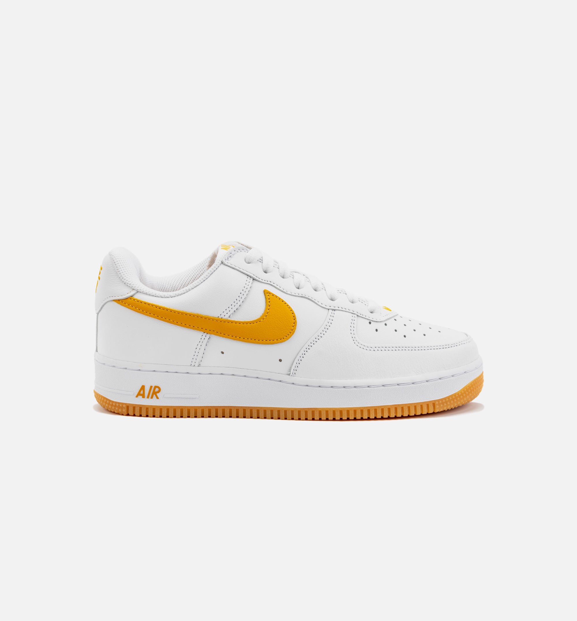 AF1 Low Waterproof Mens Lifestyle Shoe - White/Yellow