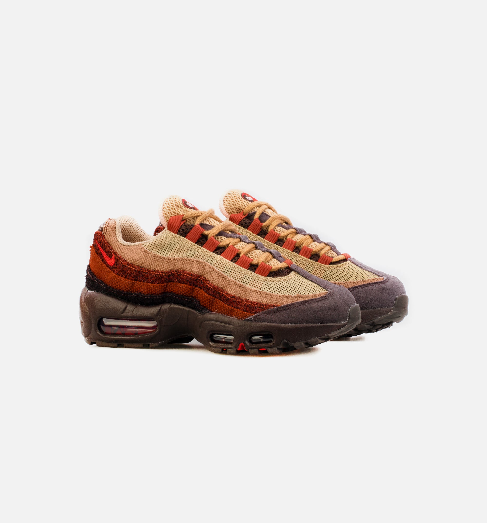 AM 95 Anatomy of Air Womens Lifestyle Shoe - Brown/Red