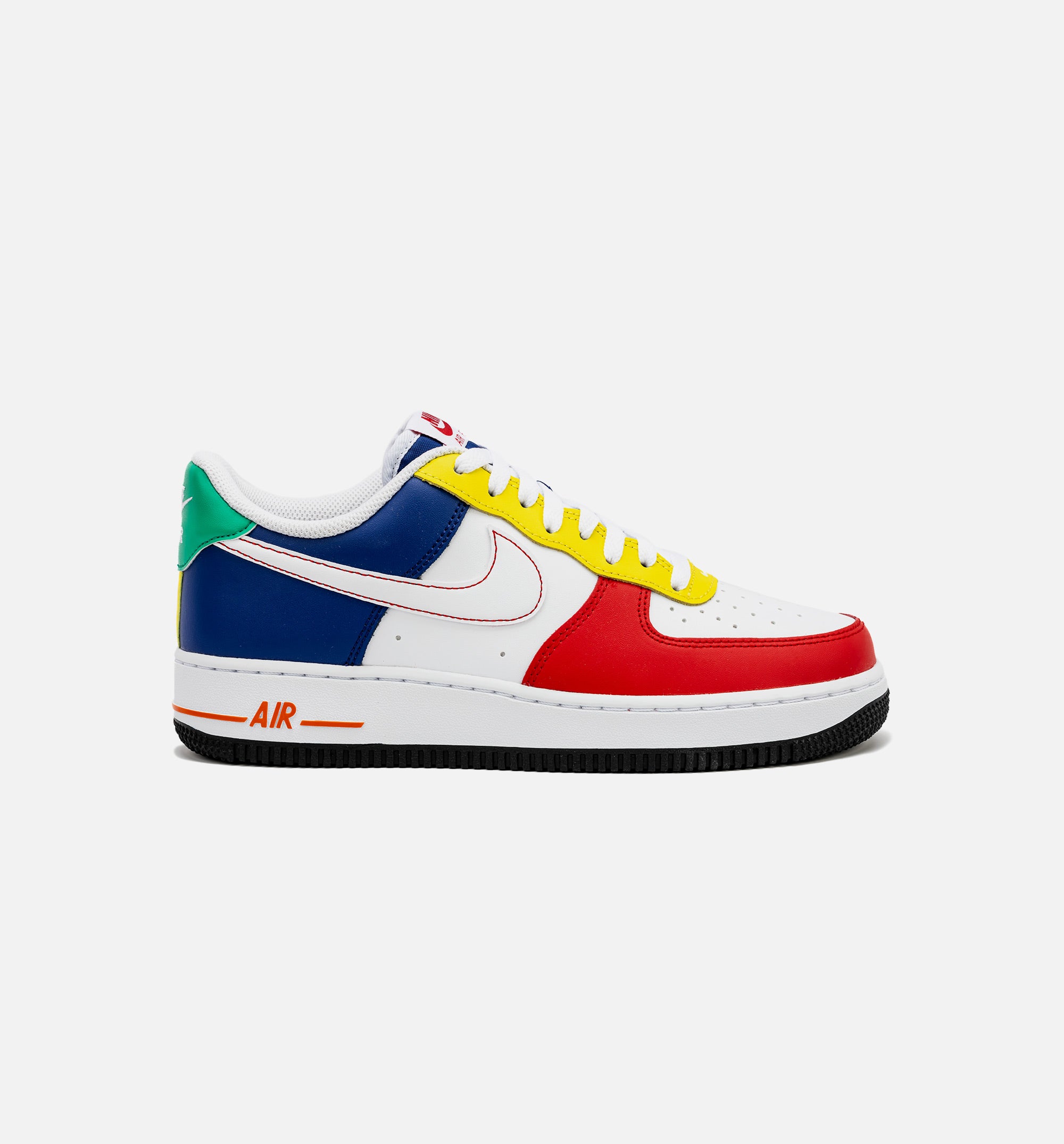 AF1 Low Rubik’s Cube Mens Lifestyle Shoe - Red/Yellow/Blue