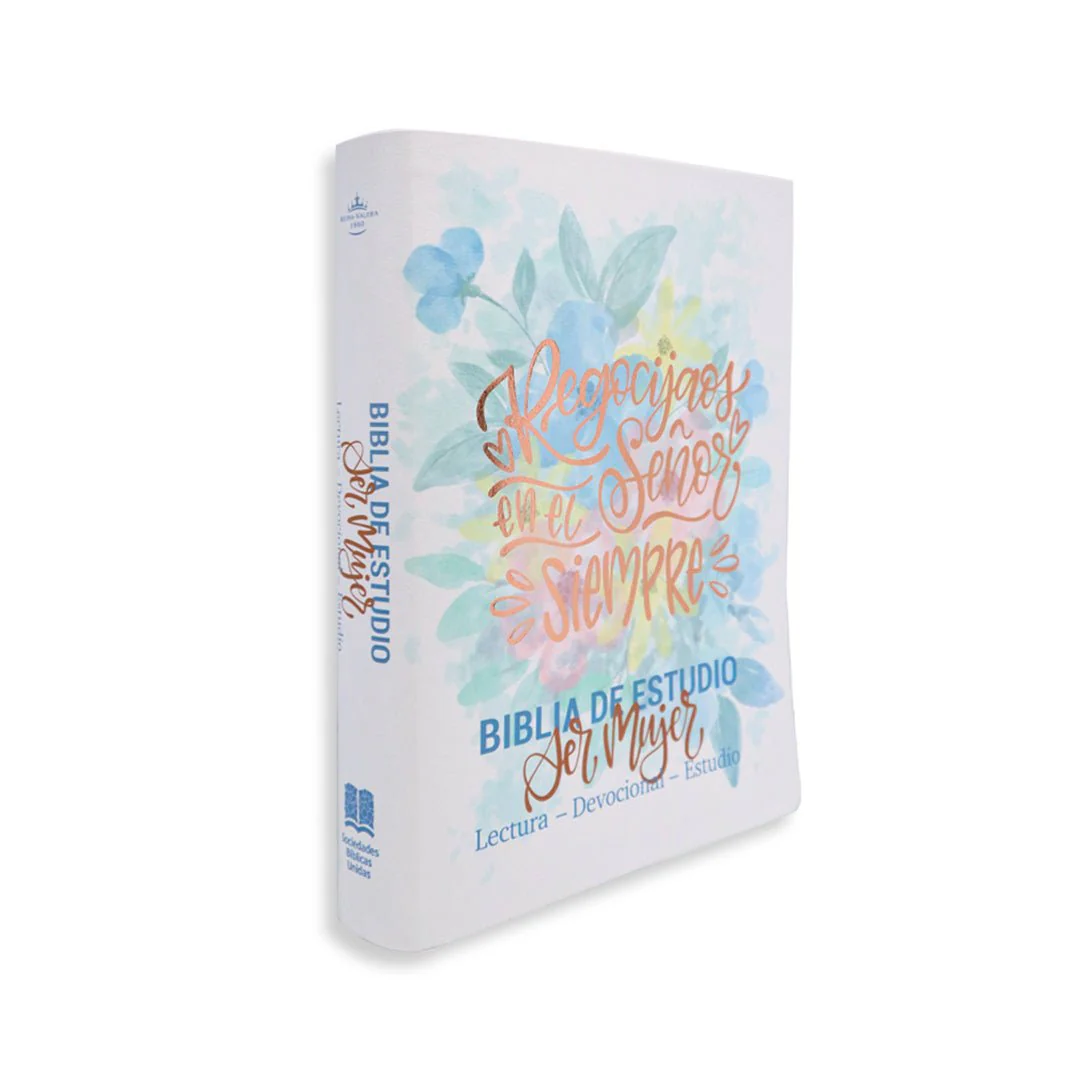 BIBLIA DE ESTUDIO RV1960 SER MUJER LETRA GRANDE/INDICE