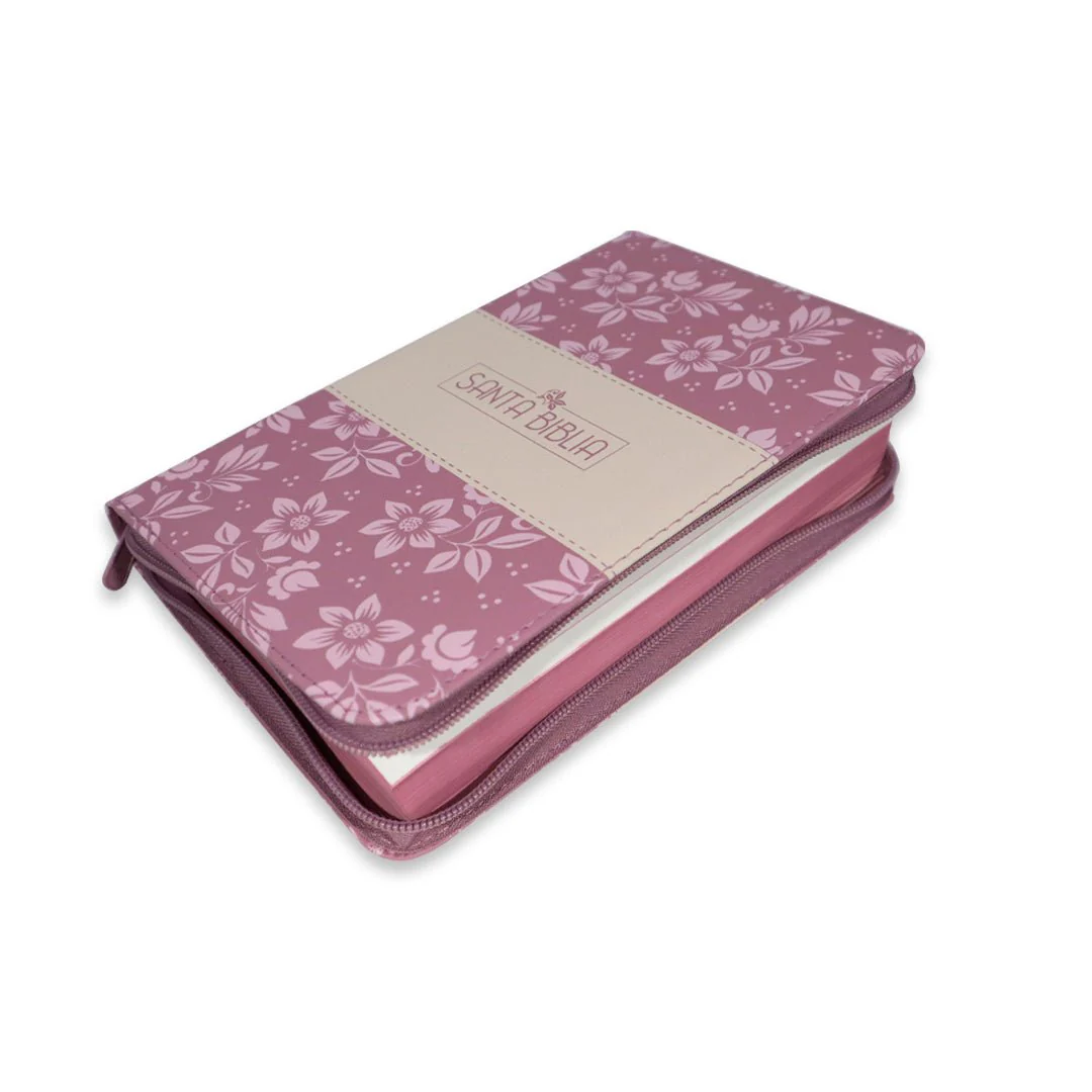 BIBLIA REINA VALERA1960 LETRA GRANDE/ ROSA FLORES