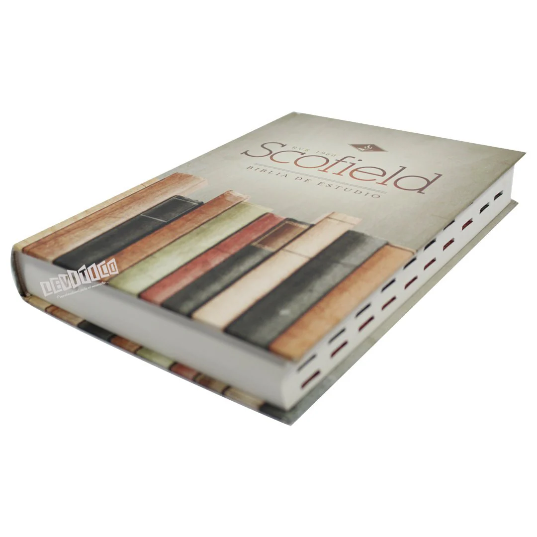 Biblia de estudio Scofield c/indice (Tapa dura rústica)