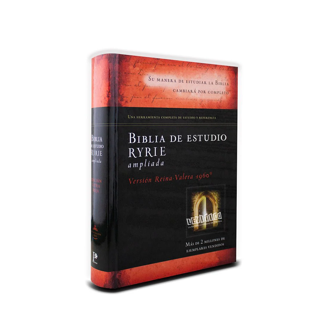 Biblia de Estudio Ryrie Ampliada Tapa Dura con índice