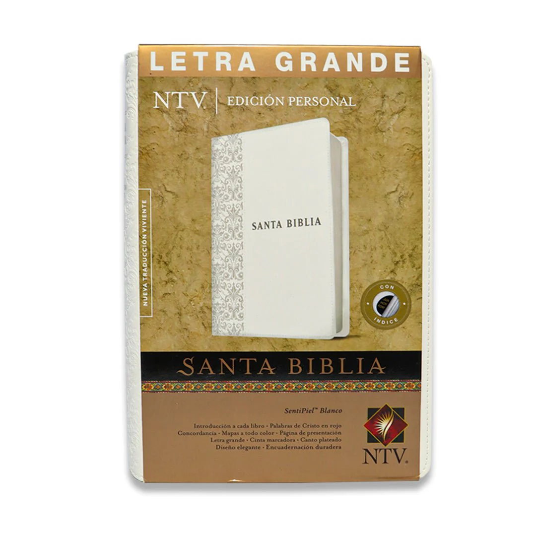 SANTA BIBLIA NTV EDICION PERSONAL LETRA GRANDE C/ INDICE