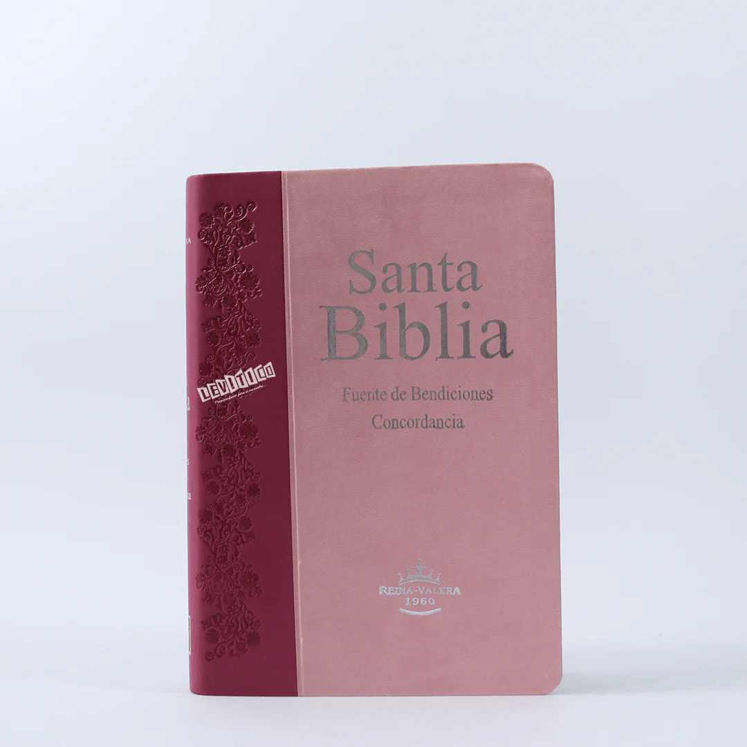 Biblia Fuente de Bendiciones RV 1960 Rosada c/índice