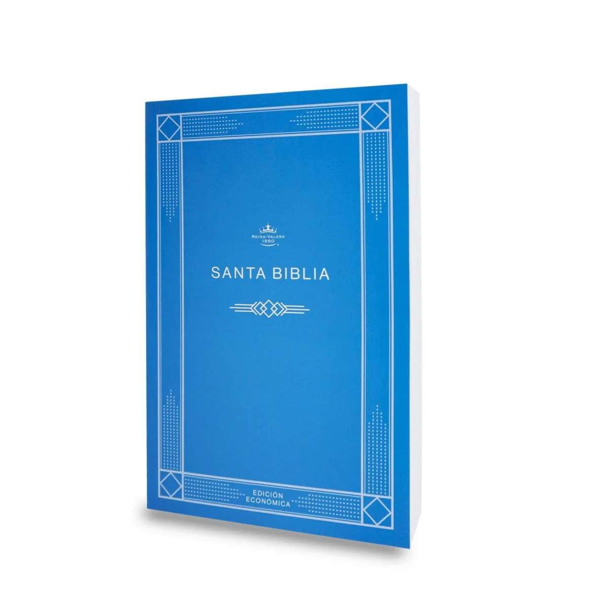 BIBLIA HOLMAN REINA VALERA 1960 ECONOMICA AZUL TAPA RUSTICA