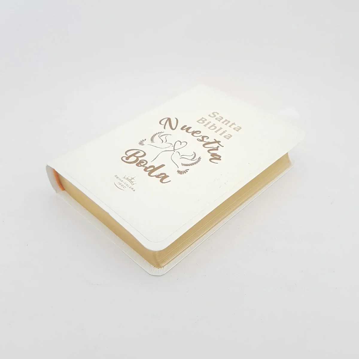 Santa Biblia RVR1960 Compacta Diseño Boda