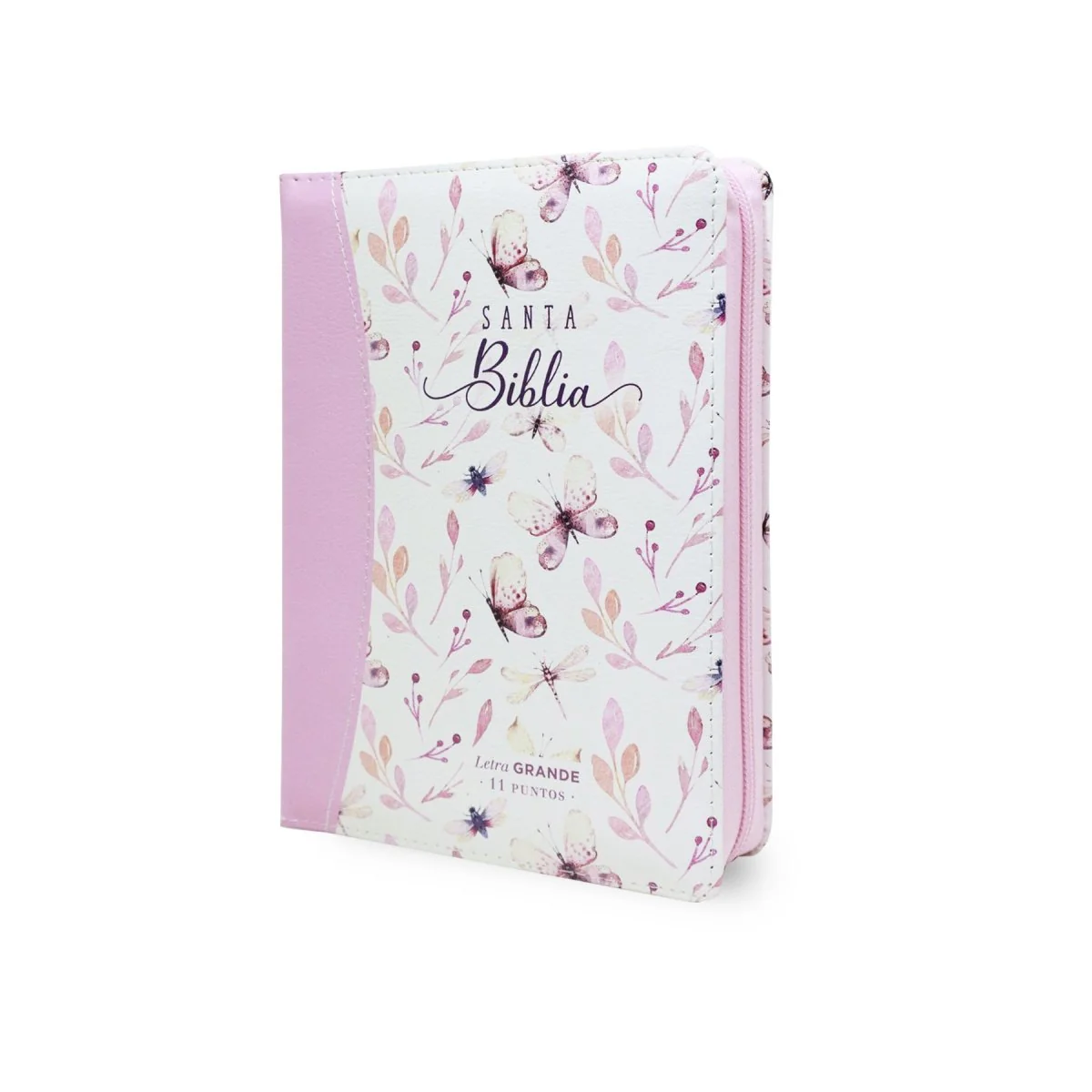 BIBLIA REINA VALERA 1960 LETRA GRANDE COMPACTA CIERRE  CANTO PINTADO