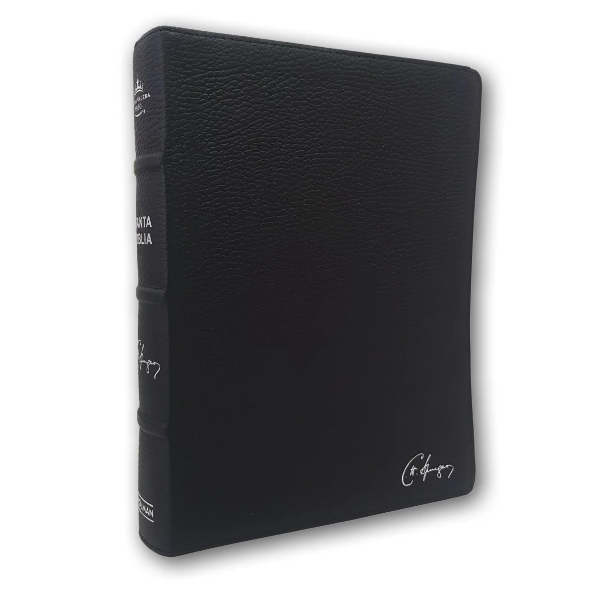 Biblia de estudio Spurgeon RVR1960 Piel Genuina