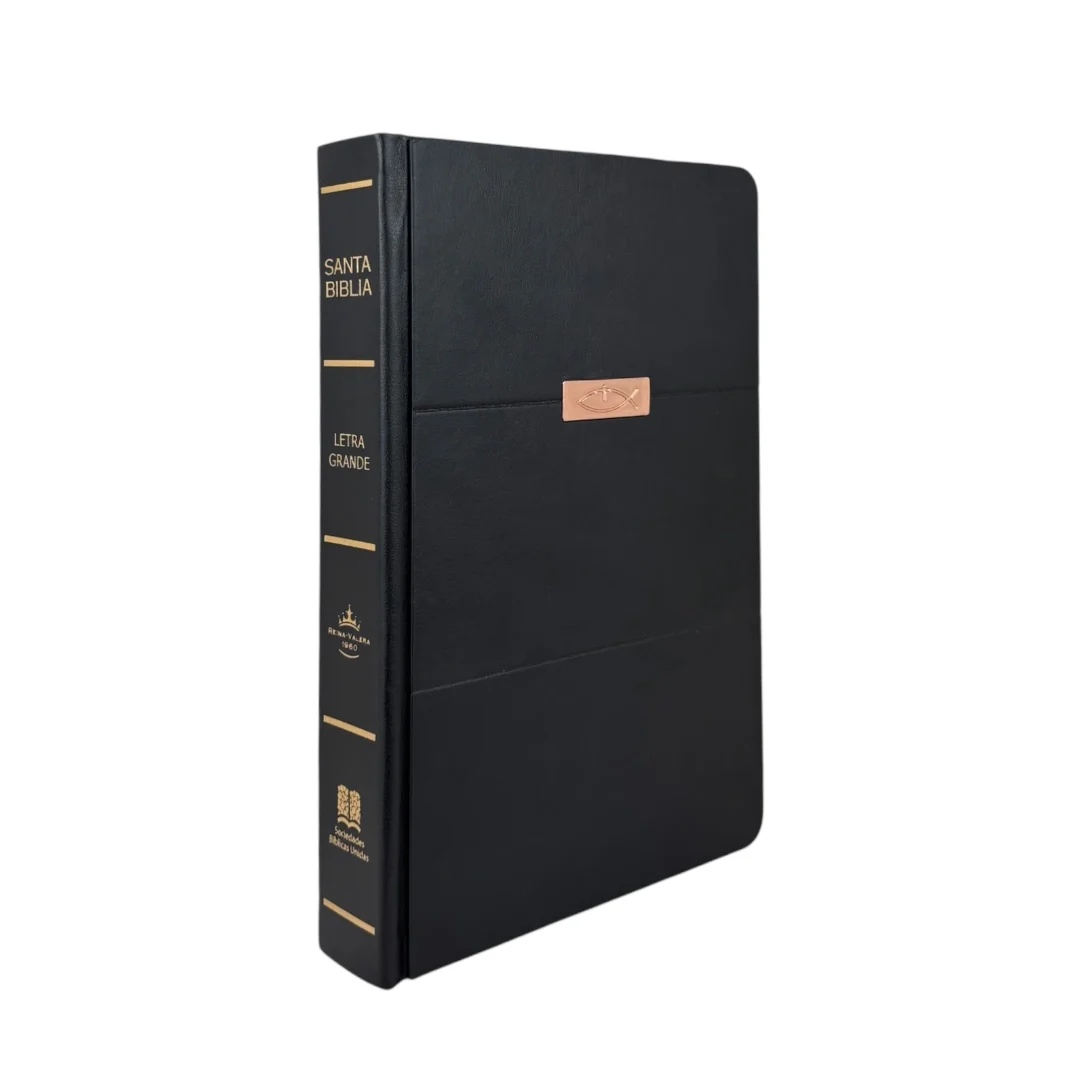 BIBLIA REINA VALERA 1960 LETRA GRANDE TAPA DURA NEGRO