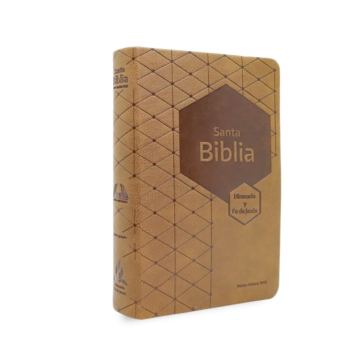 BIBLIA E HIMNARIO Y FE DE JESÚS LETRA GRANDE