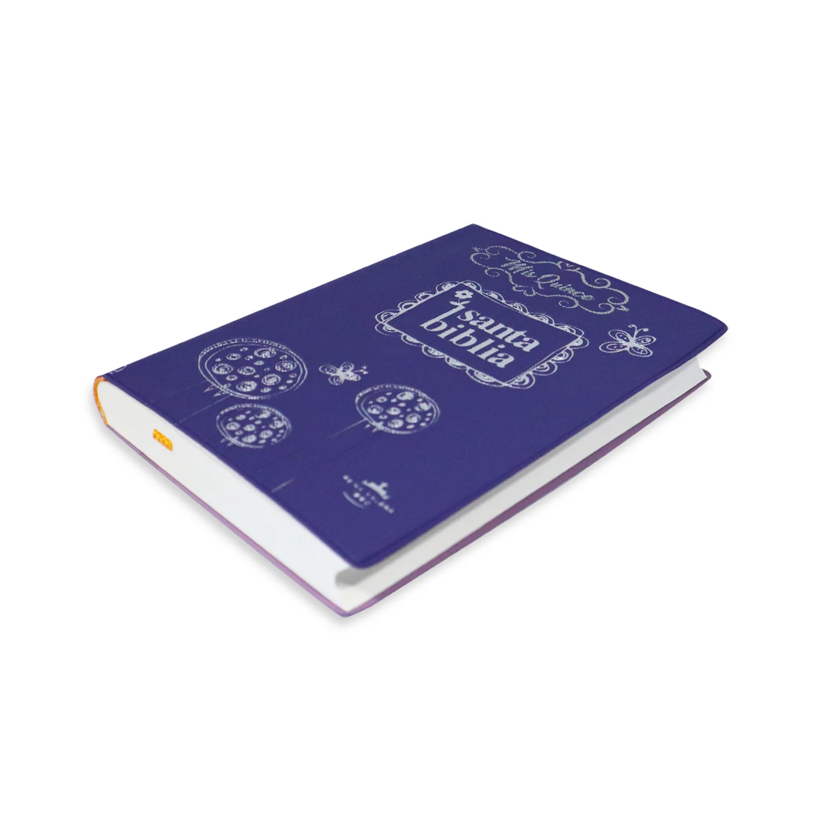 BIBLIA REINA VALERA 1960 MORADA VINIL  MIS XV AÑOS