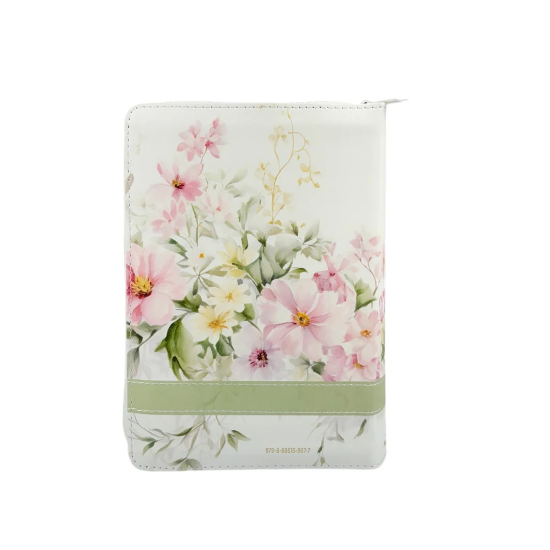 BIBLIA REINA VALERA 1960 PORTATIL LETRA GRANDE IMITACION PIEL VICTORIA FLORES C/INDICE