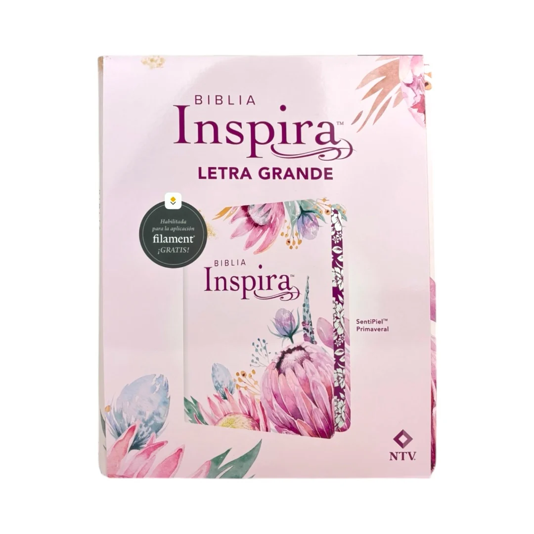 BIBLIA DE APUNTES INSPIRA NTV LETRA GRANDE SENTIPIEL