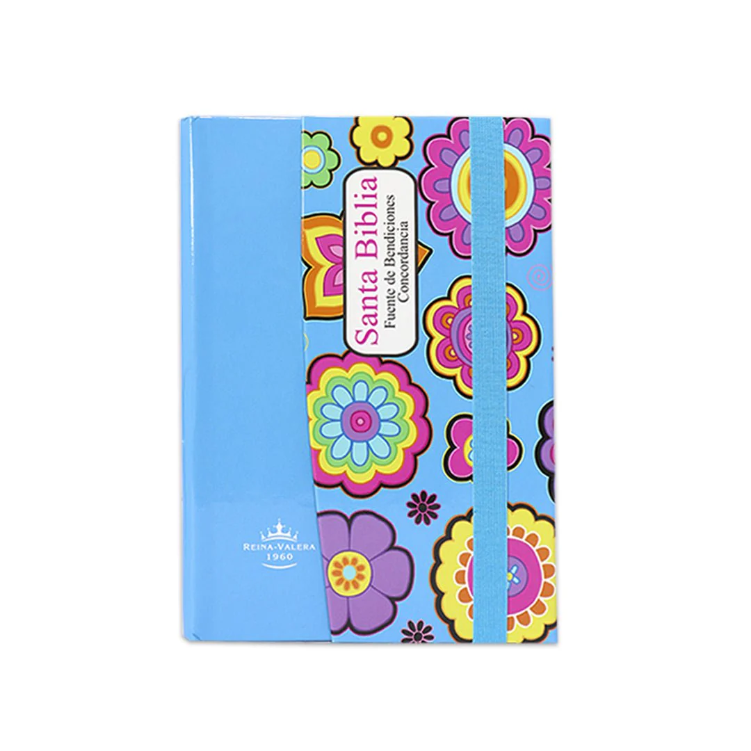 BIBLIA RVR1960 FUENTE DE BENDICIONES FLORES