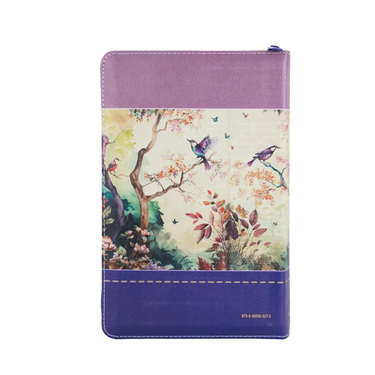 BIBLIA REINA VALERA 1960 LETRA GRANDE MANUAL C/CIERRE INDICE FANTASÍA LILA