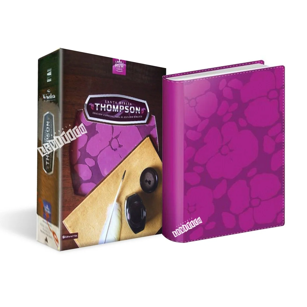 Biblia de estudio Thompson Orquídea