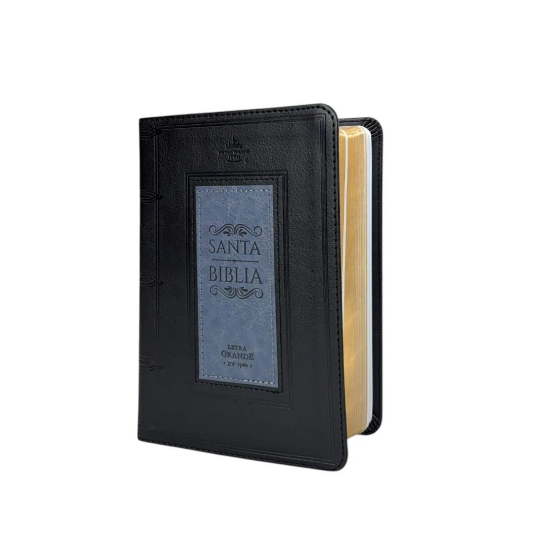 BIBLIA REINA VALERA 1960 LETRA GRANDE COMPACTA IMITACION PIEL/ MARCO