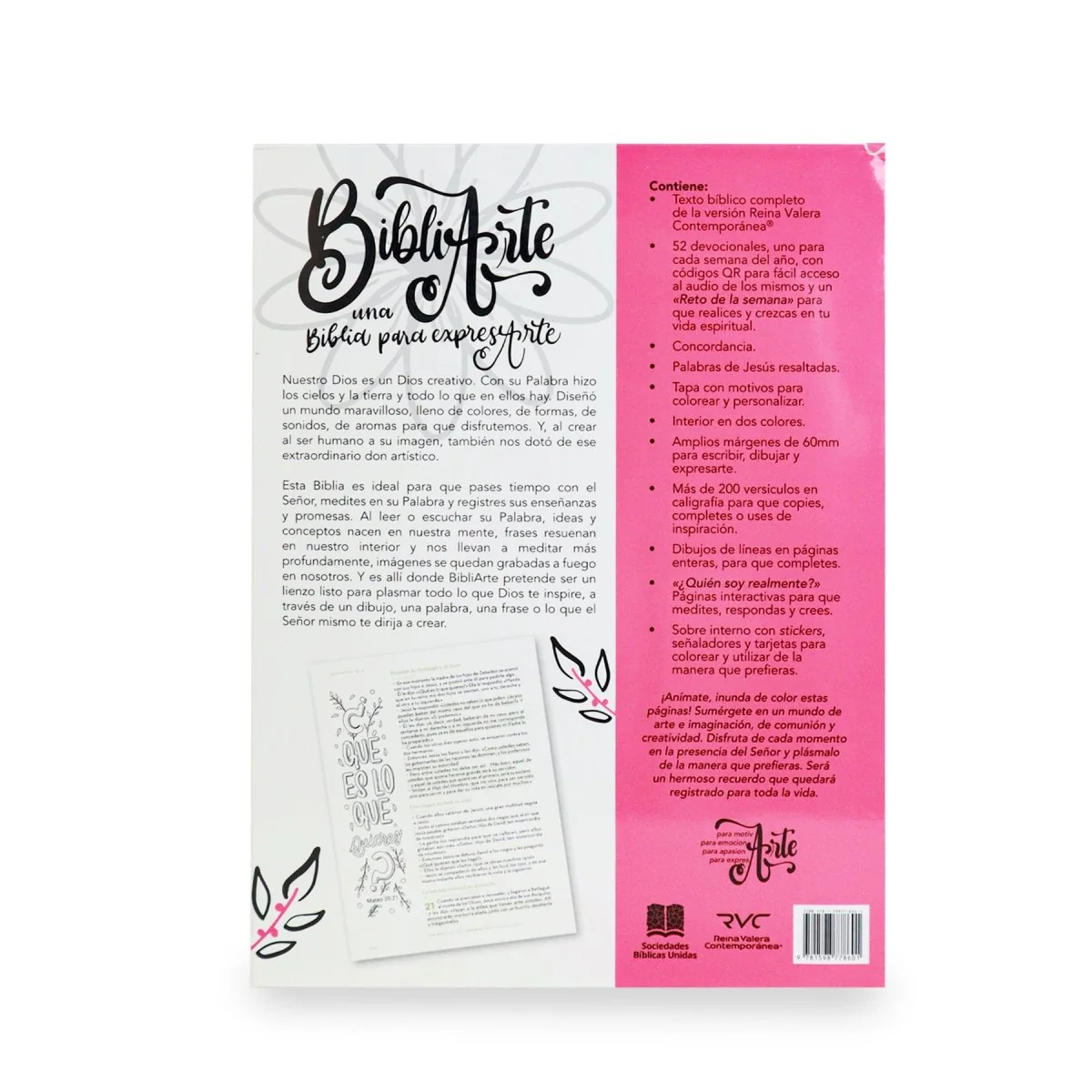 BIBLIA ARTE REINA VALERA CONTEMPORANEA AQUA TAPA DURA