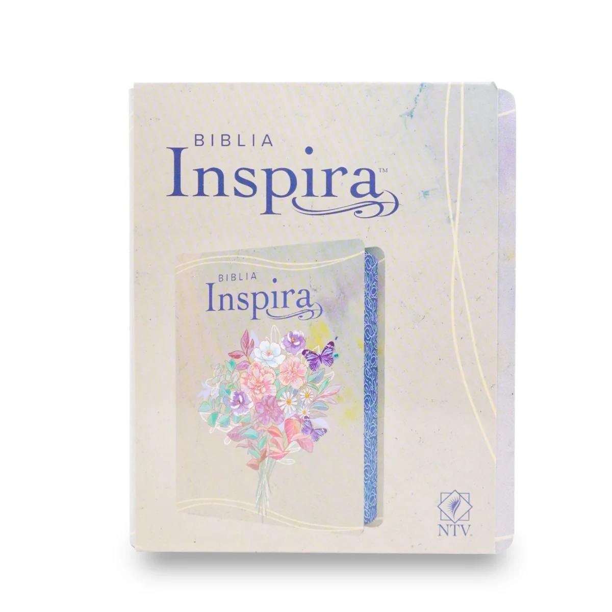 BIBLIA DE APUNTES INSPIRA NTV ACUARELA