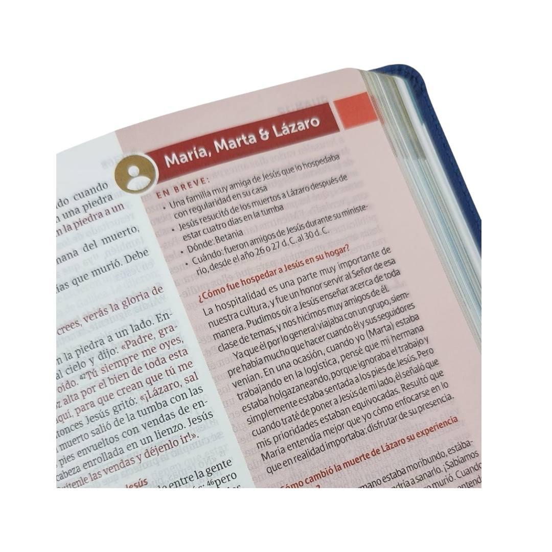 Biblia de estudio del diario vivir para jóvenes NTV Sentipiel