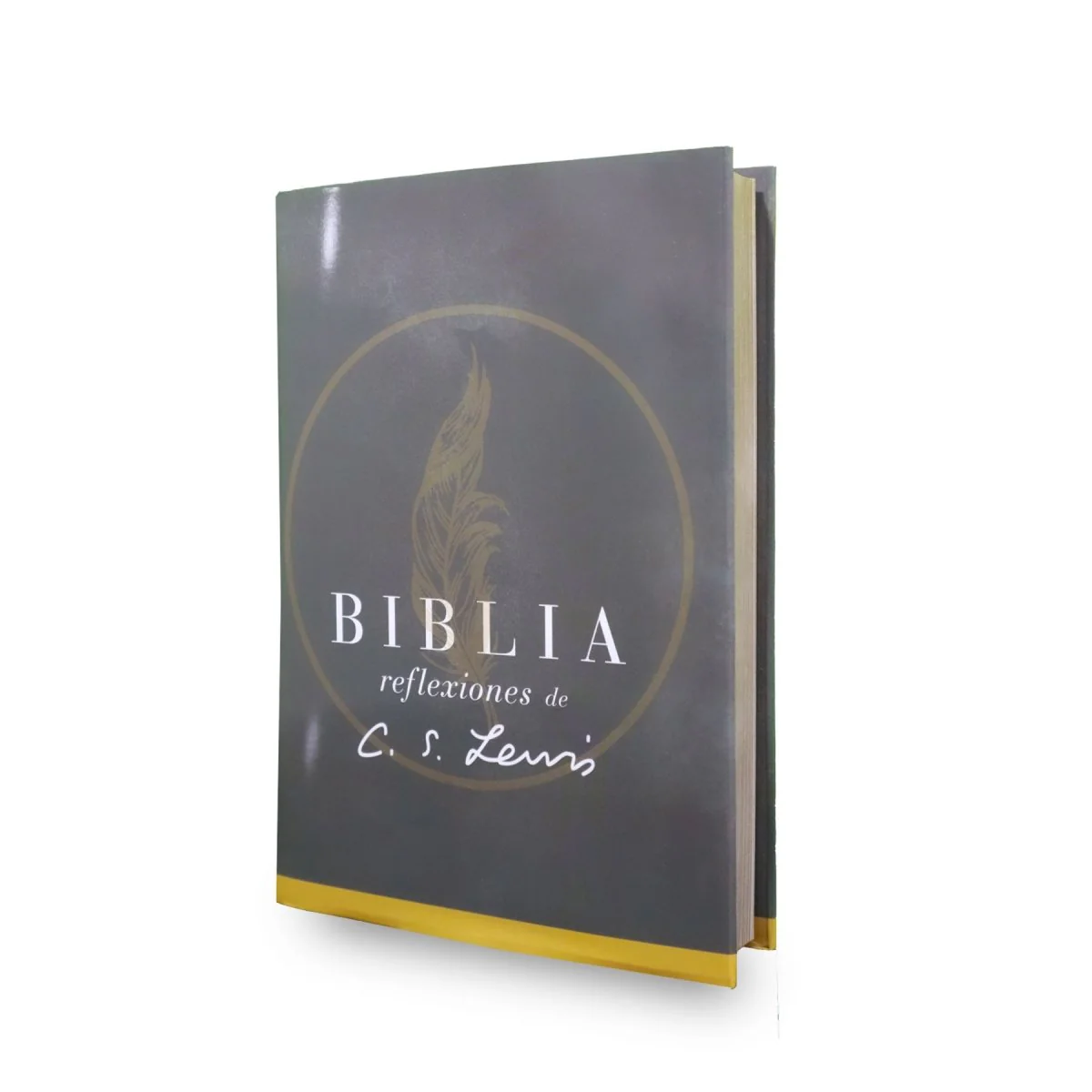 BIBLIA REINA VALERA  REFLEXIONES DE C.S LEWIS TAPA DURA