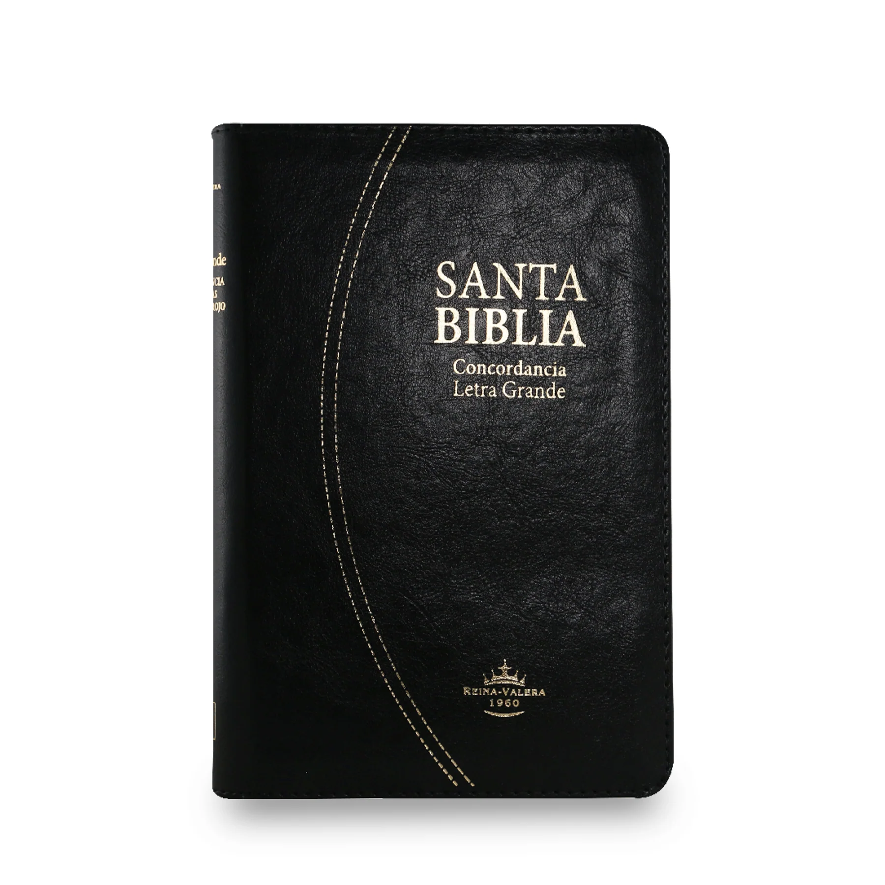 BIBLIA REINA VALERA 1960 LETRA GRANDE IMIT PIEL NEGRO INDICE/CIERRE