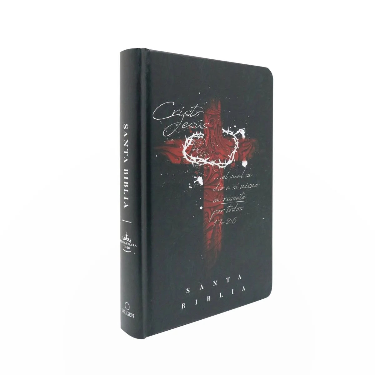 BIBLIA REINA VALERA 1960 LETRA GRANDE CRUZ/CORONA TAPA DURA