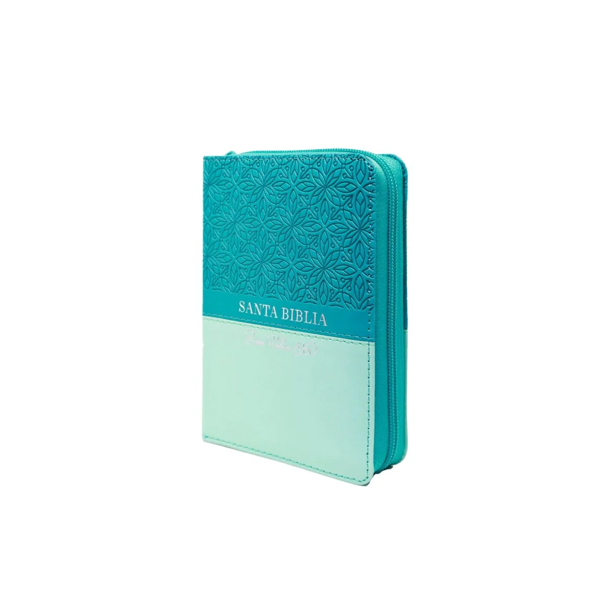 BIBLIA REINA VALERA 1960 TAMAÑO BOLSILLO BIFLORAL CIERRE INDICE