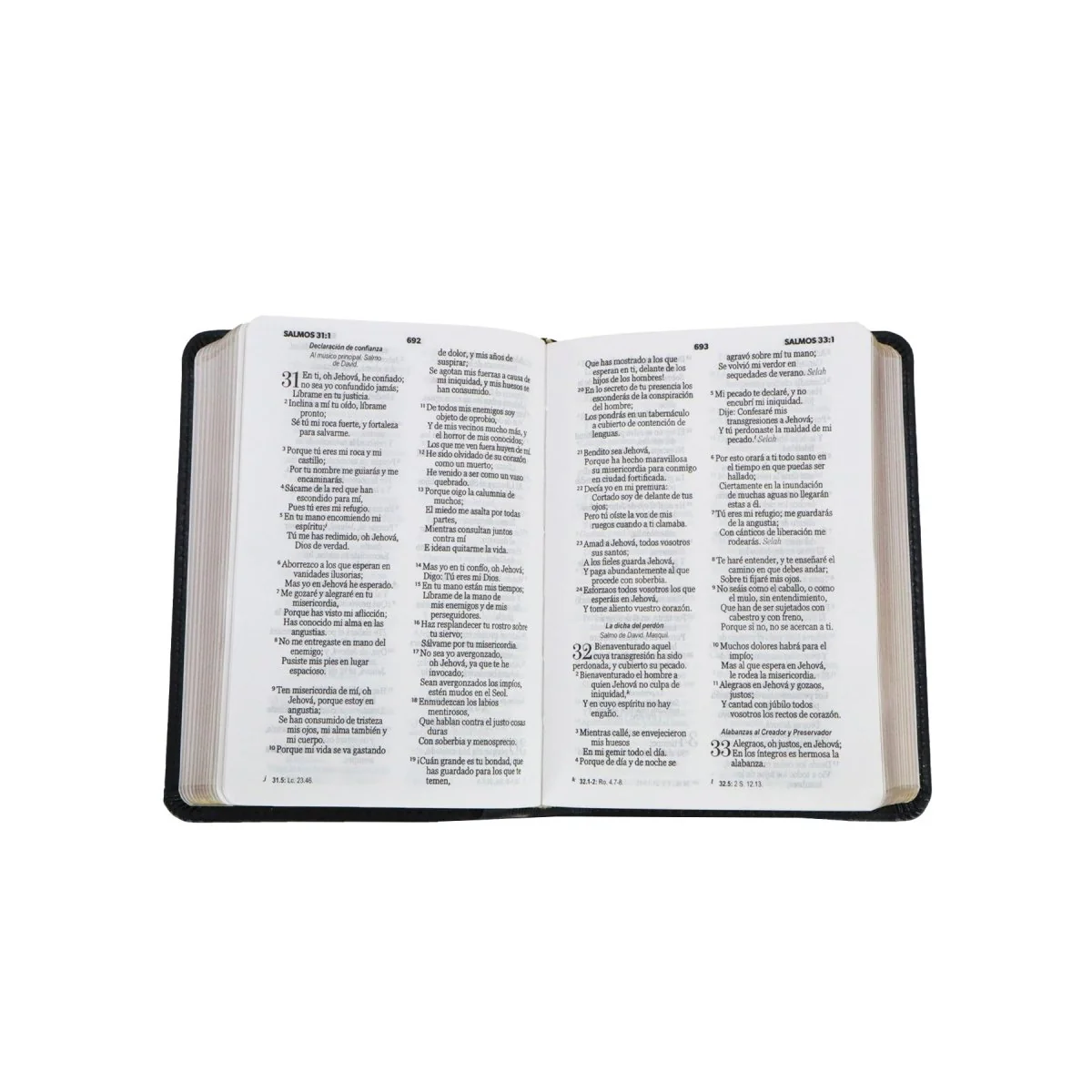 BIBLIA REINA VALERA 1960 TAMAÑO BOLSILLO IMIT PIEL NEGRO