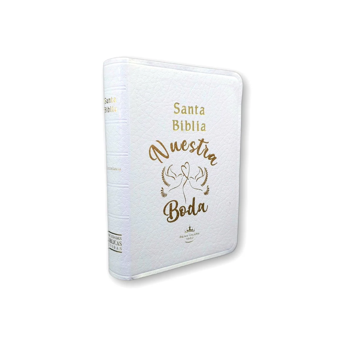 Santa Biblia RVR1960 Compacta Diseño Boda