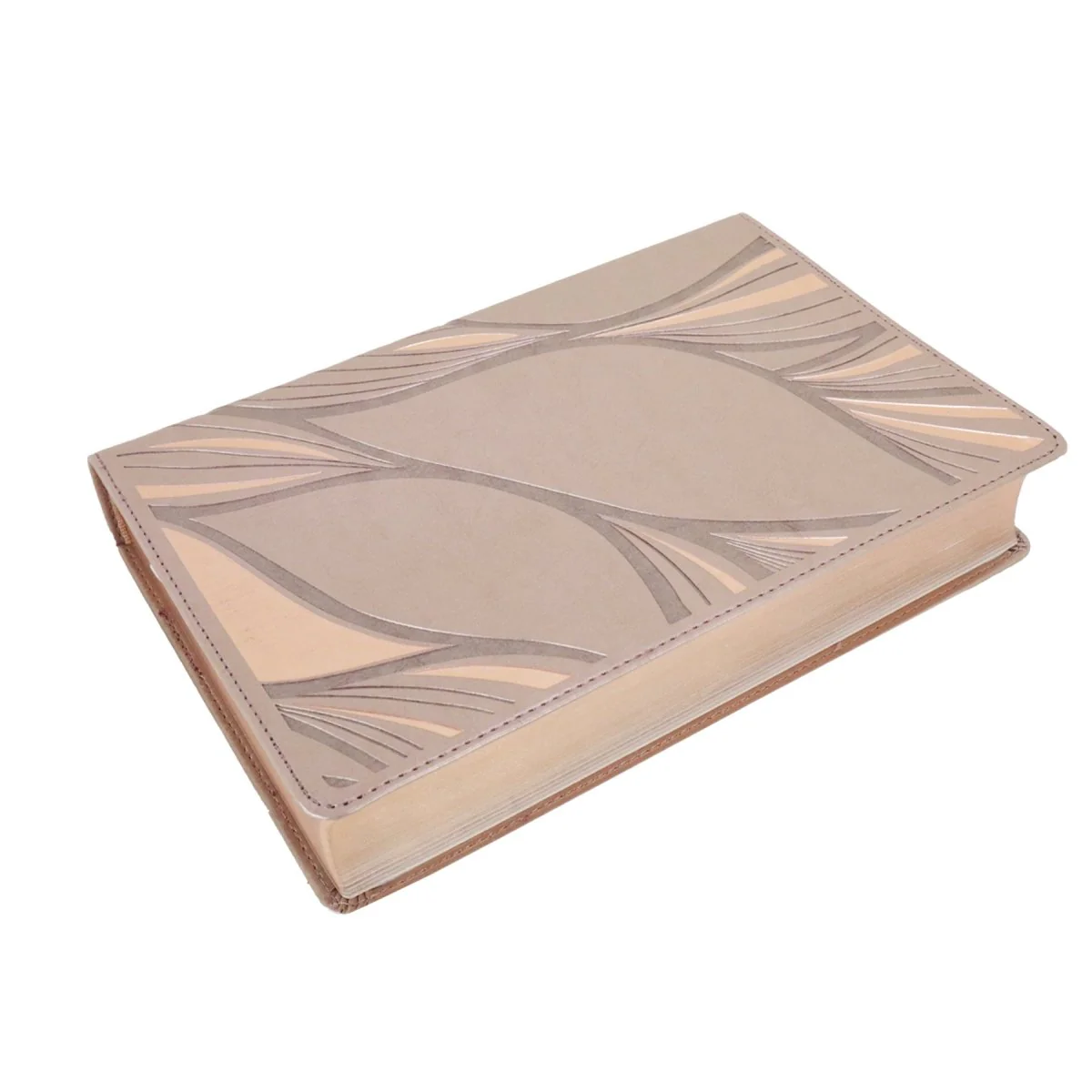 BIBLIA NTV EDICIÓN PERSONAL LETRA GRANDE SENTI PIEL/ ROSA METALICO