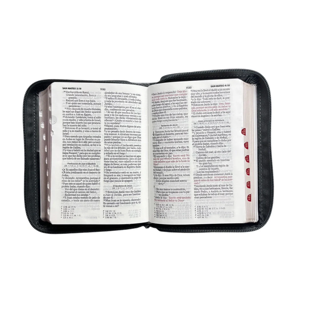 BIBLIA REINA VALERA 1960 BOLSILLO LEON INDICE/ CIERRE